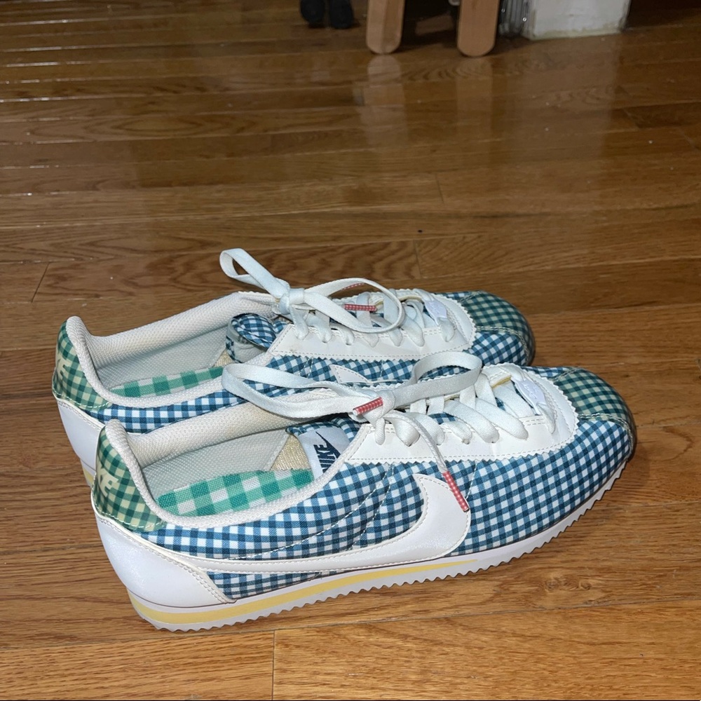 Gingham Nike Cortez size 11